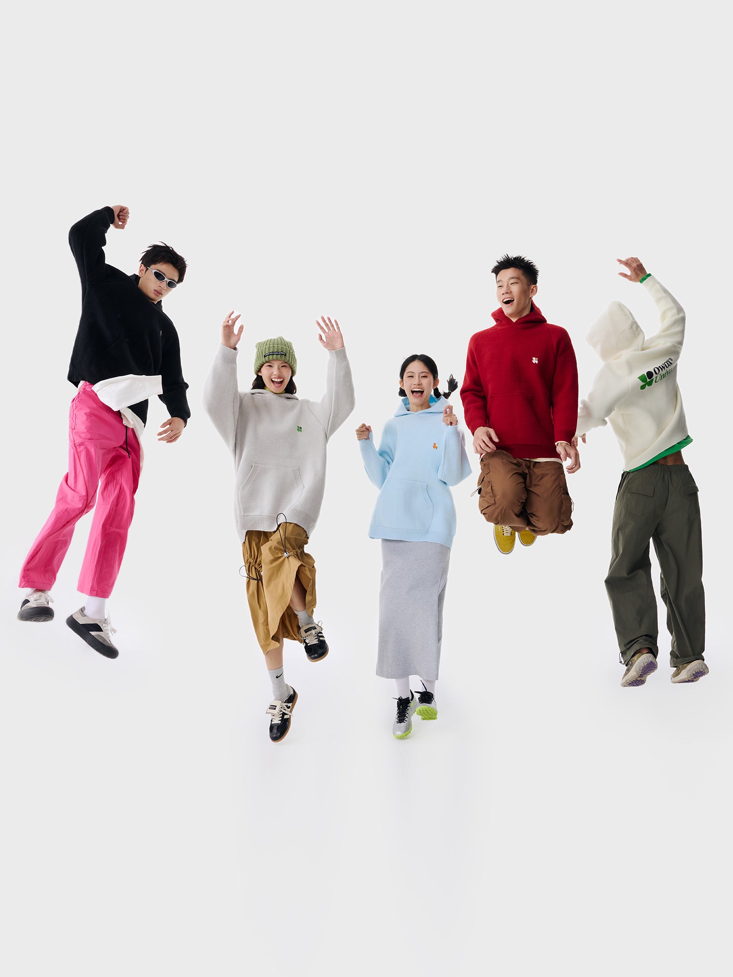 OWOX Slouchy Knitted hoodie