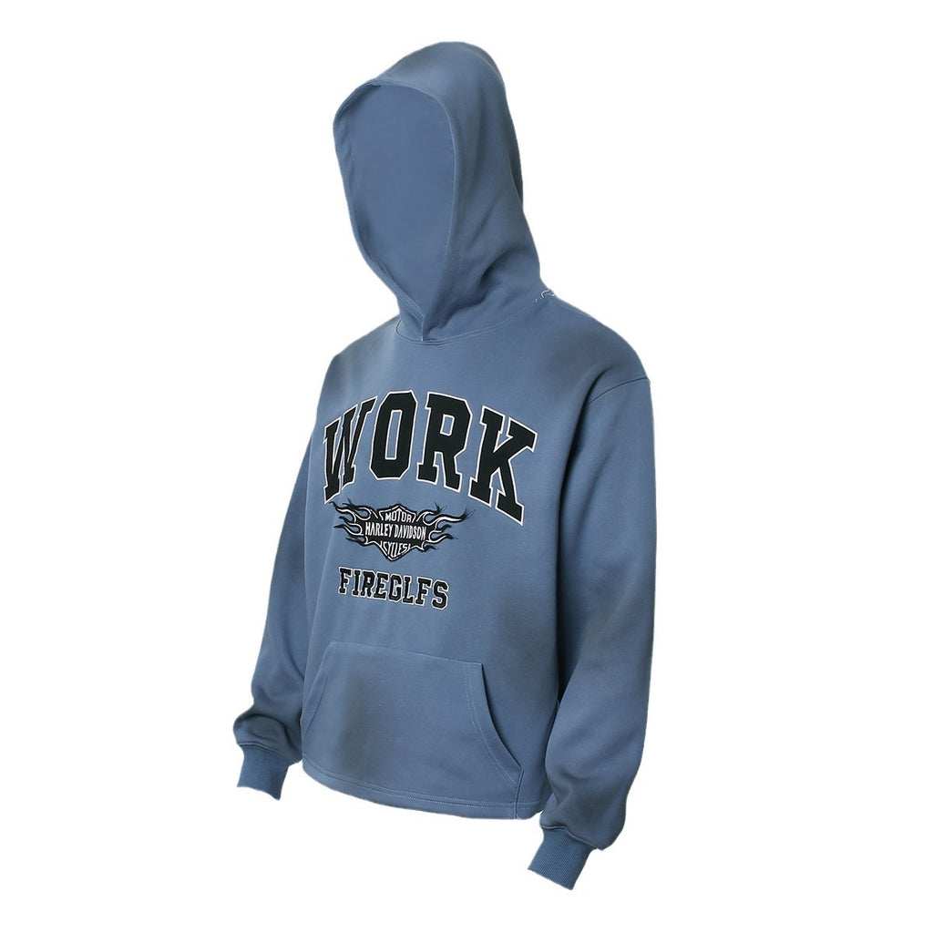 GLFS Wasteland Style Hand-Painted Dirty Design Embroidery Hoodie