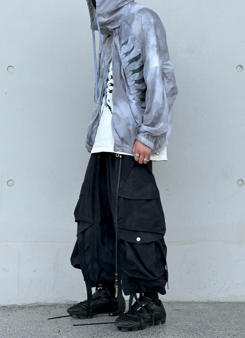 RELABEL Vintage Stitched Loose Overalls