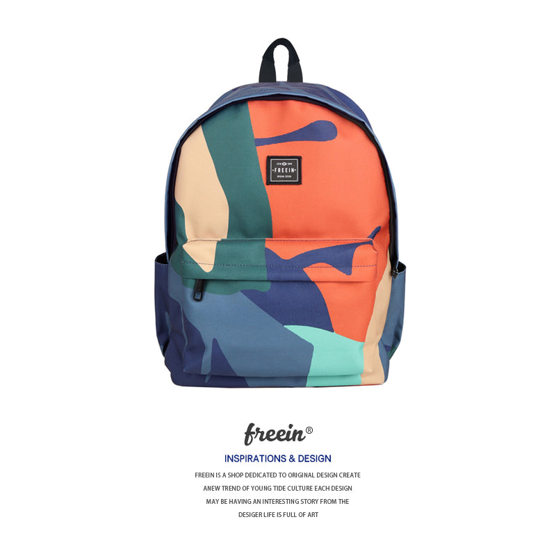 FREEIN Geo Casual Backpack