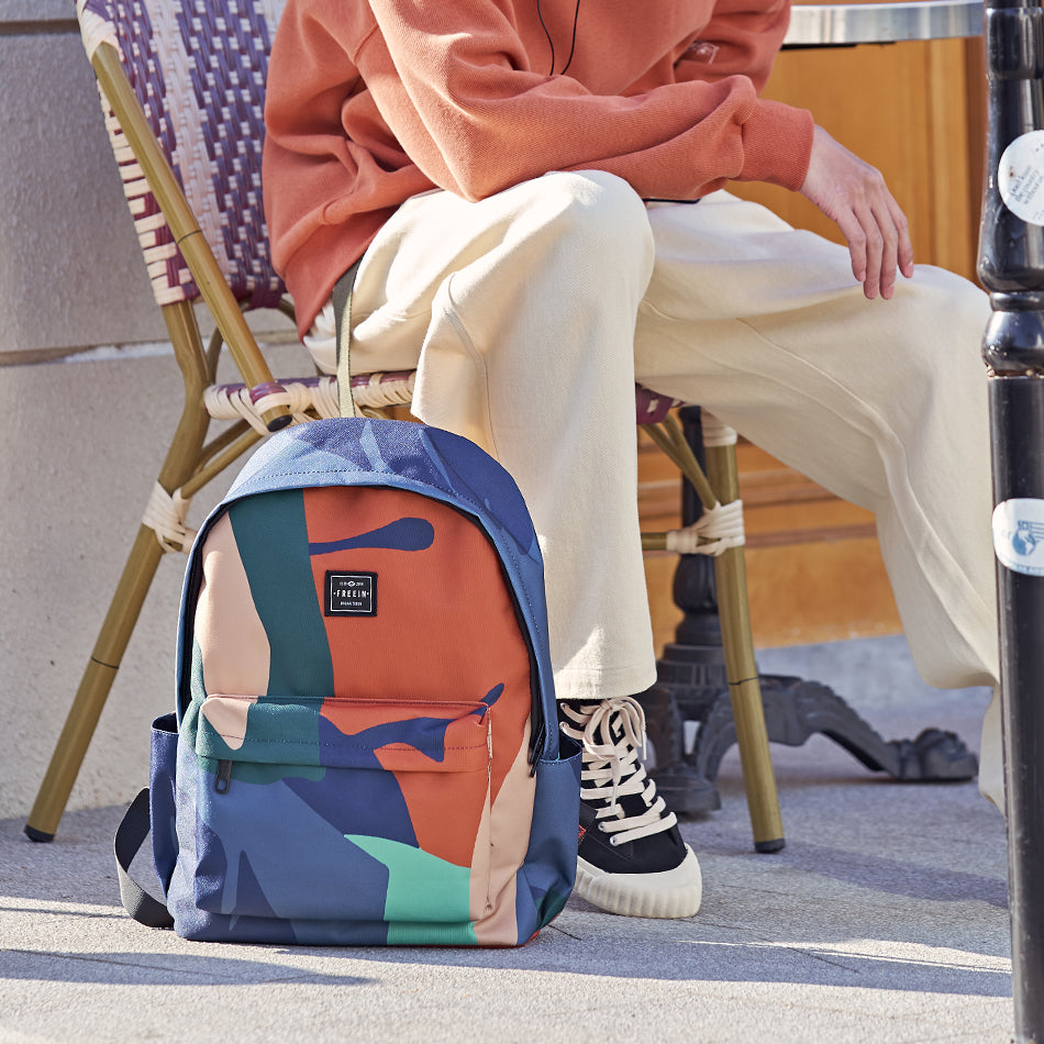 FREEIN Geo Casual Backpack