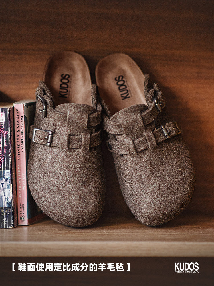 (Clearance) Madden MOCHA wool Clogs