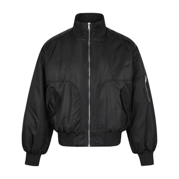 MADEEXTREME Silhouette Loose Cropped Bomber padded Jacket