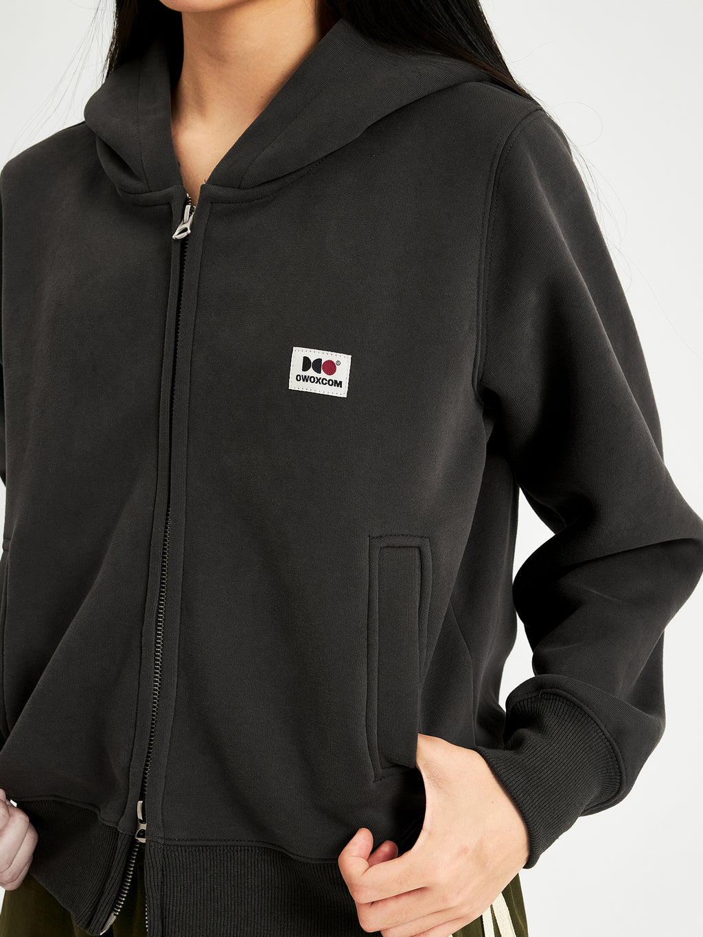 OWOX DOUBLE ZIPPER CROPPED Jacket