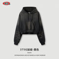 BE Women Sprayed Cropped Hoodie