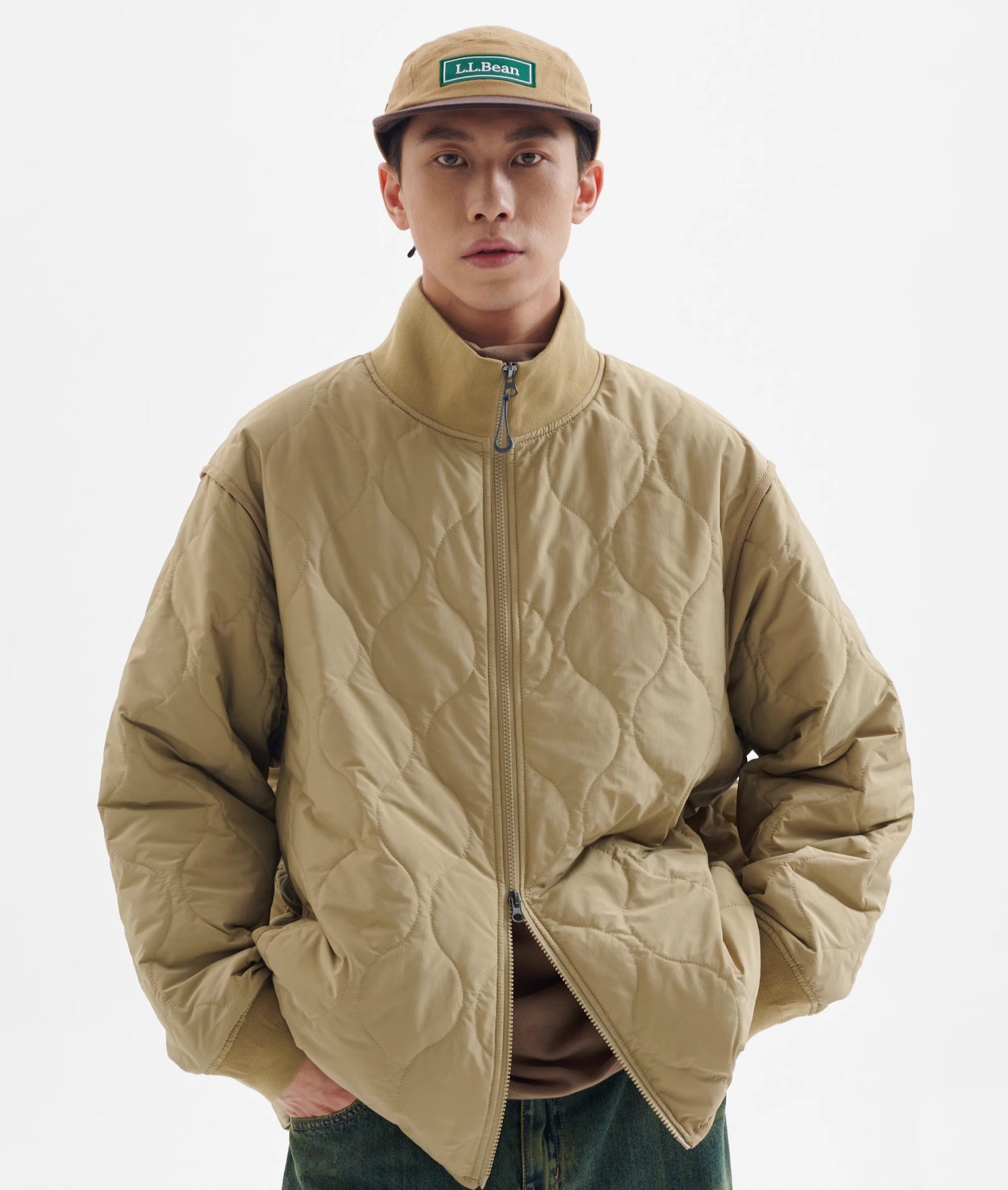 BUTTBILL three-proof Japanese retro gourd Shirley cotton clothes thickened Jacket
