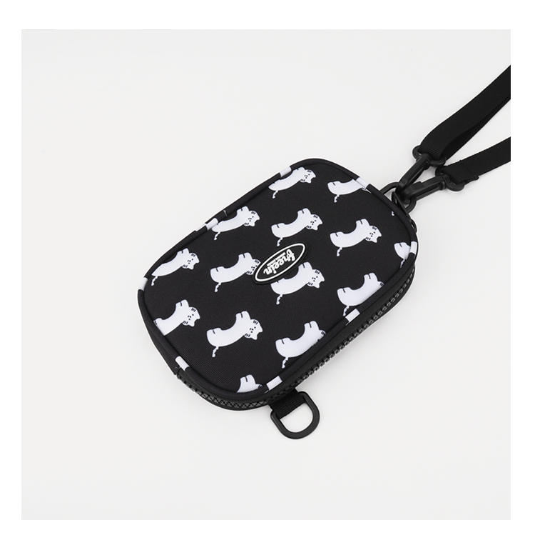 FREEIN cute cat print mini mobile phone bag