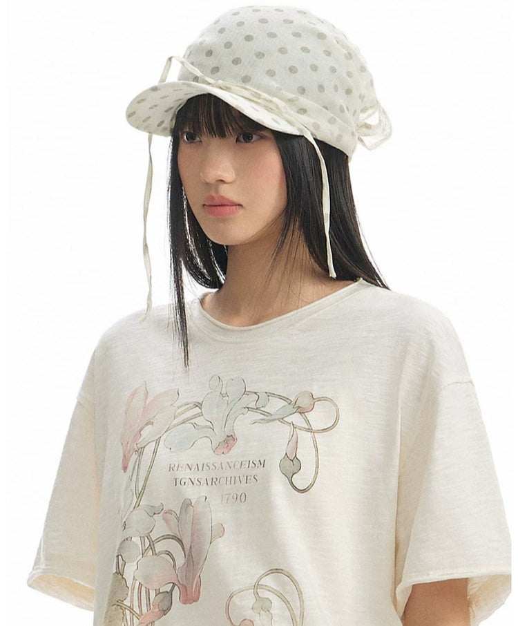 TGNS Polka Dot Headscarf Baseball Cap
