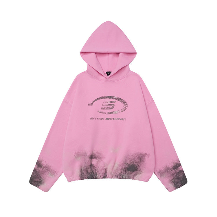 "Clearance" #OVDY 420G Fleece Thermal Cotton Hoodie
