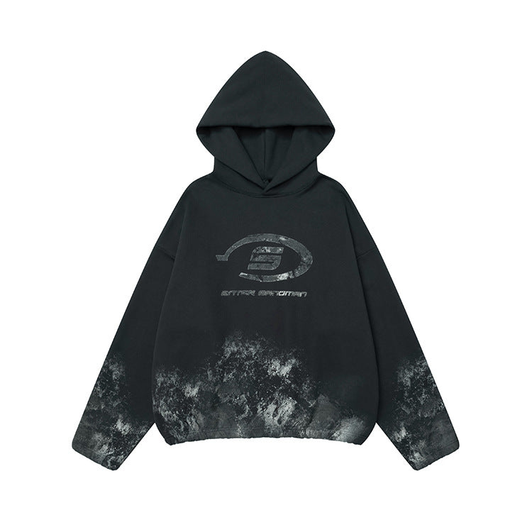 "Clearance" #OVDY 420G Fleece Thermal Cotton Hoodie