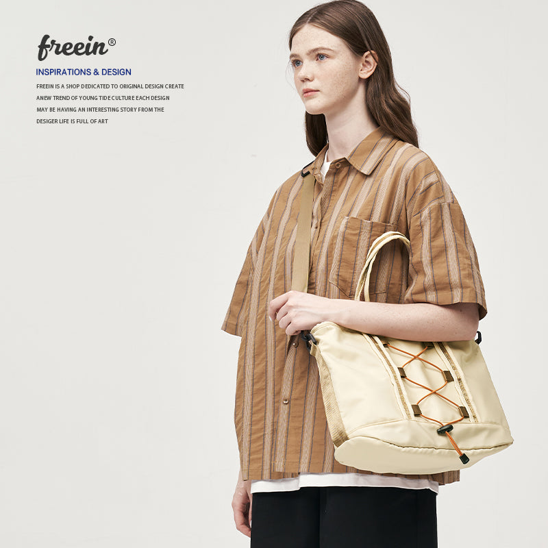 FREEIN Tote Bag Commuter Class Large Capacity Crossbody Bag