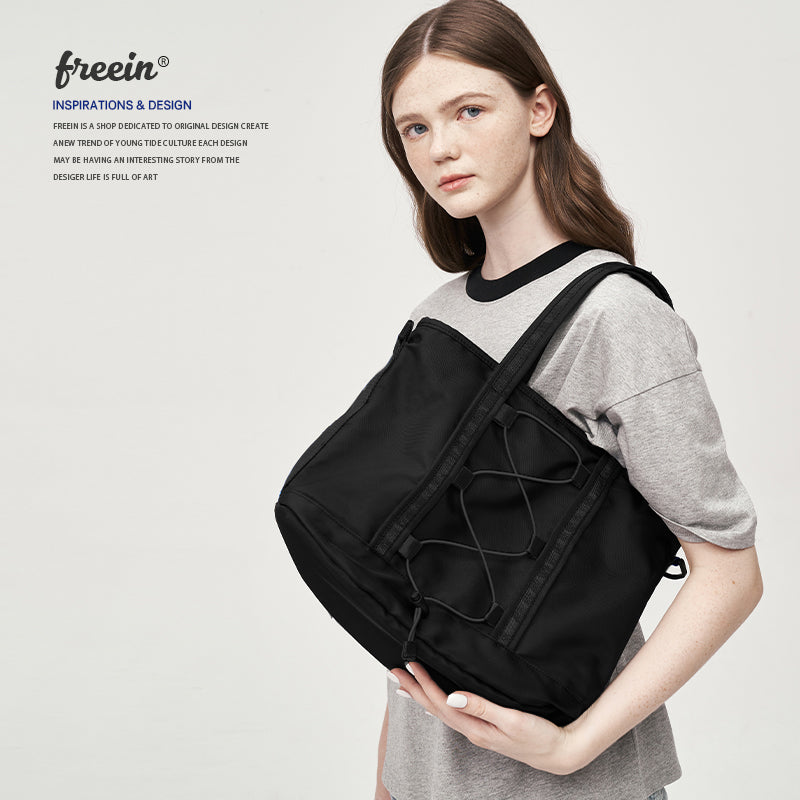 FREEIN Tote Bag Commuter Class Large Capacity Crossbody Bag