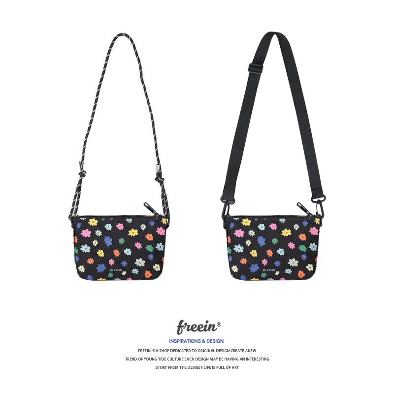 FREEIN  flower print mobile phone bag
