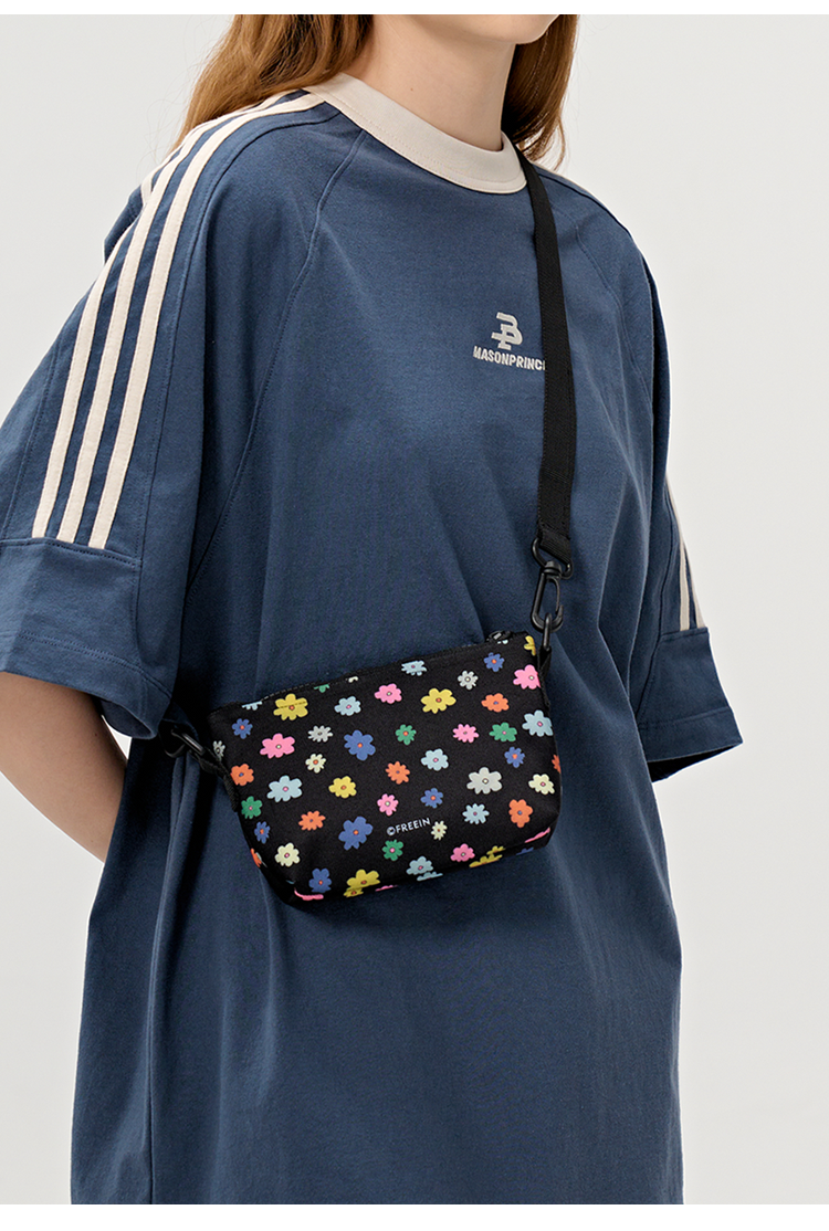 FREEIN  flower print mobile phone bag