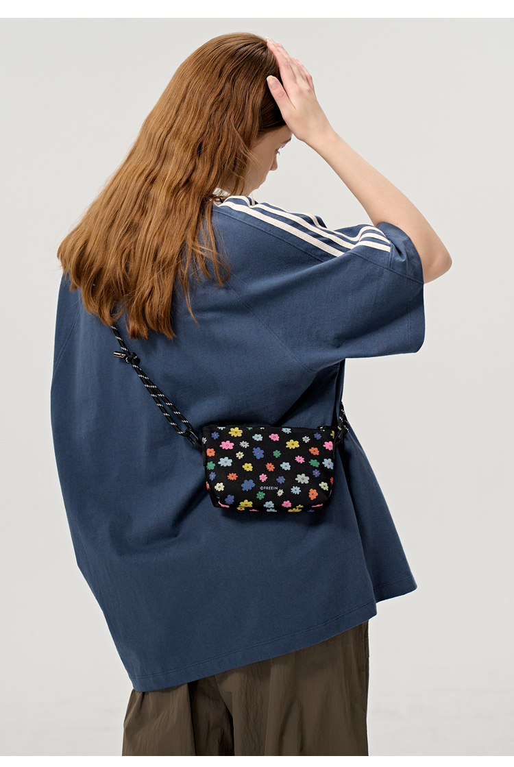 FREEIN  flower print mobile phone bag