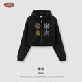 BE Women Sun Pile Zipper Jacket