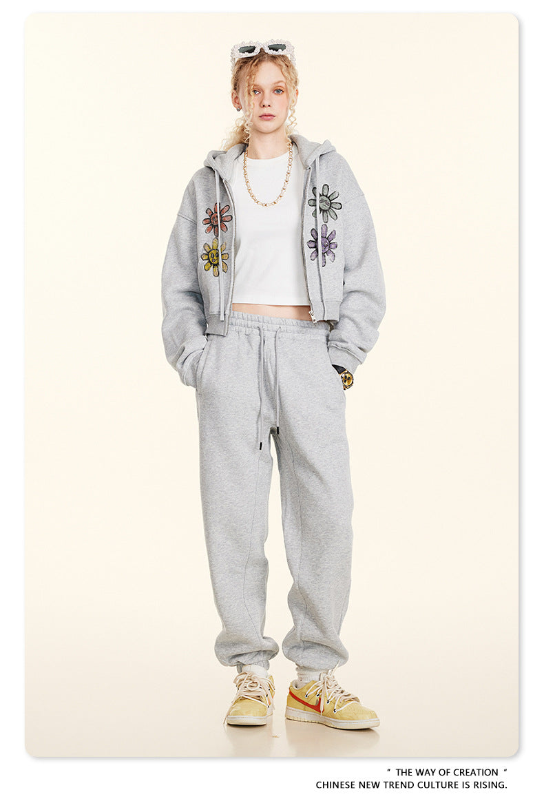 BE Women Sun Pile Zipper Jacket