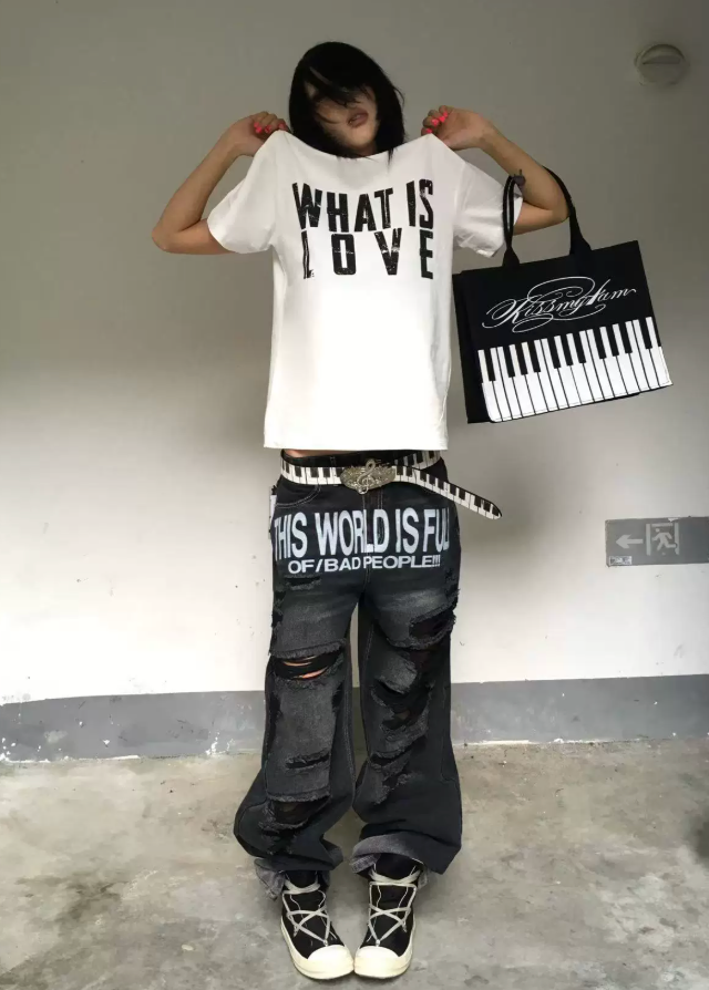 4AM What Is Love 260g Breathable Drop-Shoulder Tee
