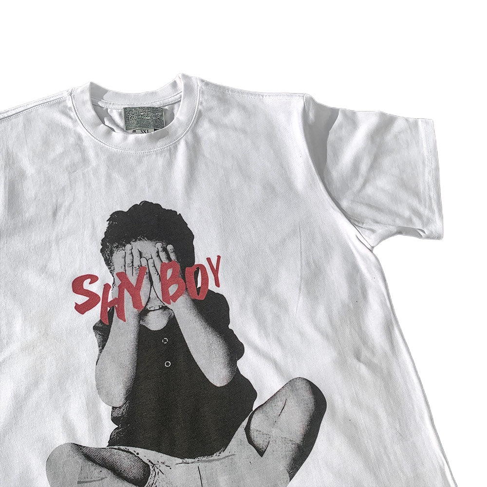Wang Youbing Studio! SHY BOY 260g 100% Cotton Tee