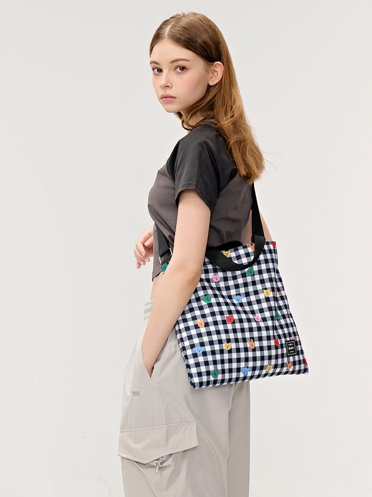 FREEIN original checked tote bag