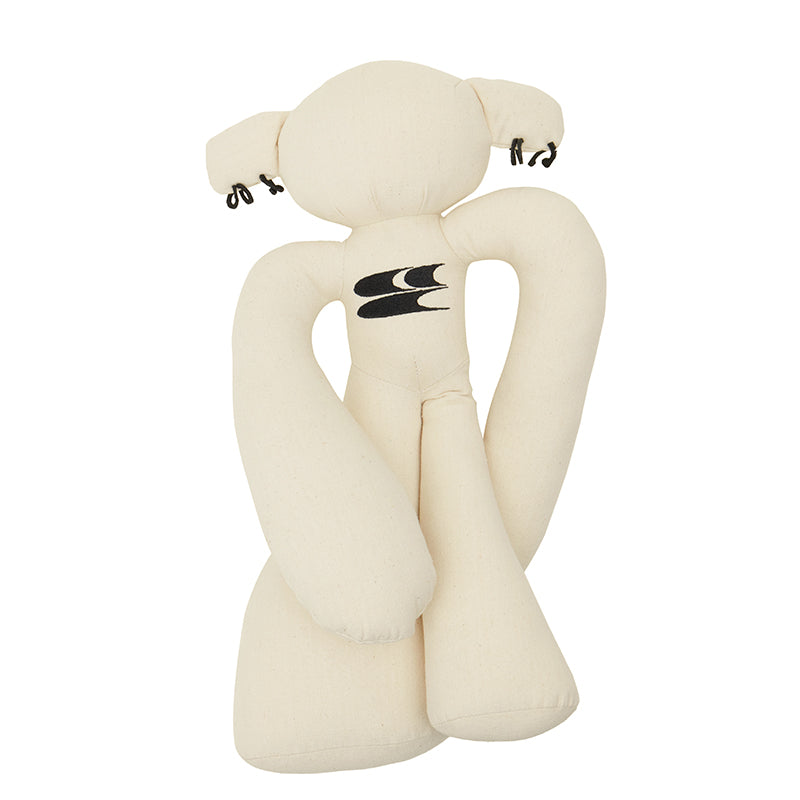 CryingCenter Crying Hug Bear Primary Color Canvas Doll Toy Crying Center