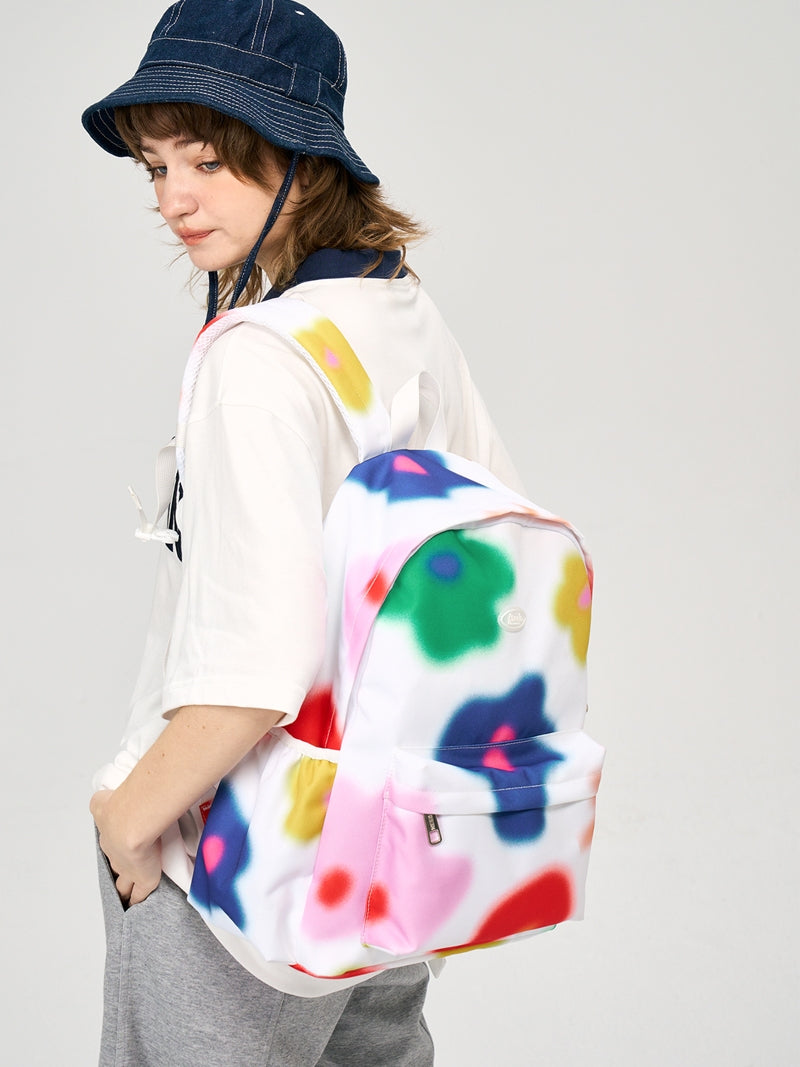 FREEIN original dopamine flower print backpack