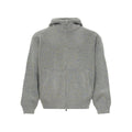 CY |American Retro Loose Style Knit Solid Color Zipper Cardigan