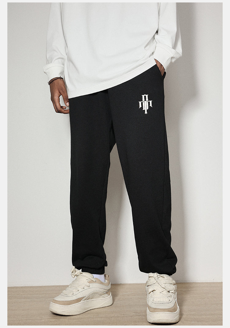 DICETINY DT Basic Graphic Print Sweatpants