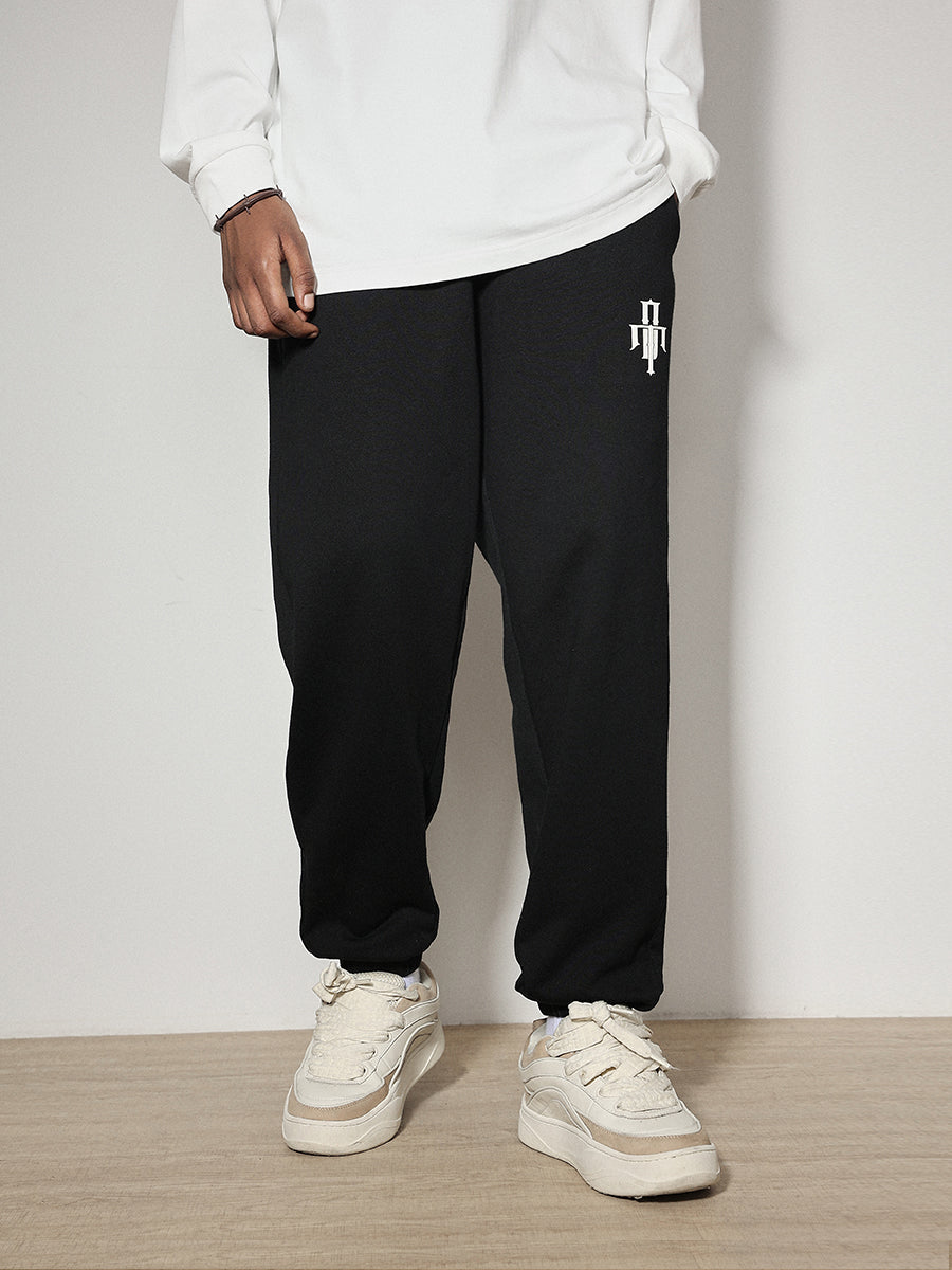 DICETINY DT Basic Graphic Print Sweatpants