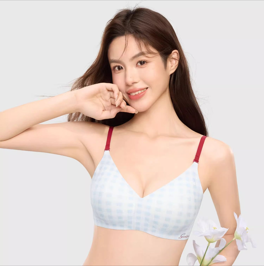 SecretWorld Seamless Soft Support Bra Cover Set
