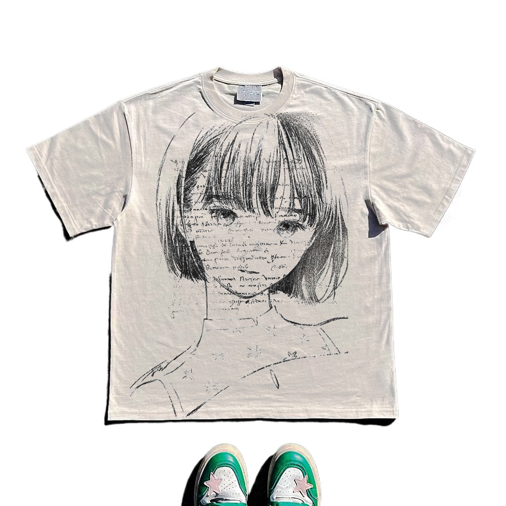 Wang Youbing Studio! 260g GBED 100% Cotton Tee