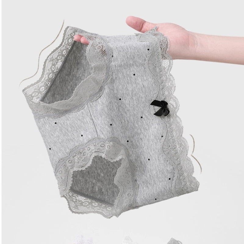 Urban Butterfly Lace Cotton Antibacterial Crotch Triangle Shorts