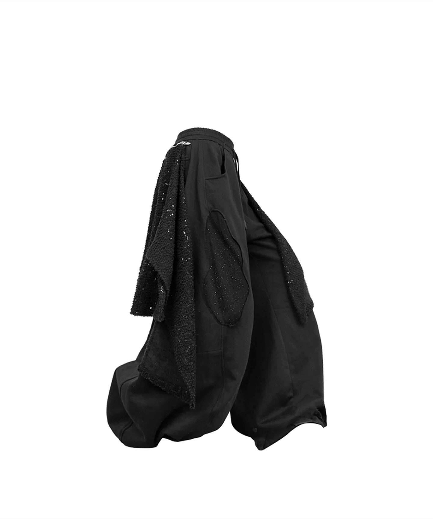 RELABEL Removable Fart Curtain Casual Sweatpants