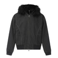 BTSG Thickened Wool Collar Mountain Carving Jacket