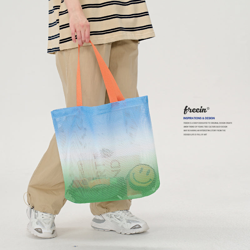 FREEIN Original Gradient Transparent Tote Bag