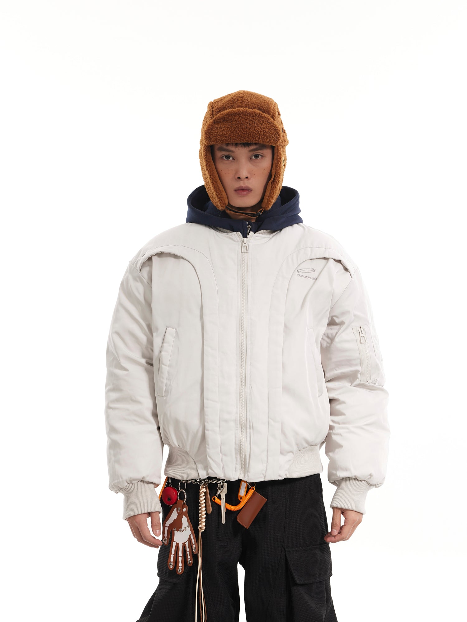 BTSG Curved Deconstructed M1 Padded Cotton Jacket