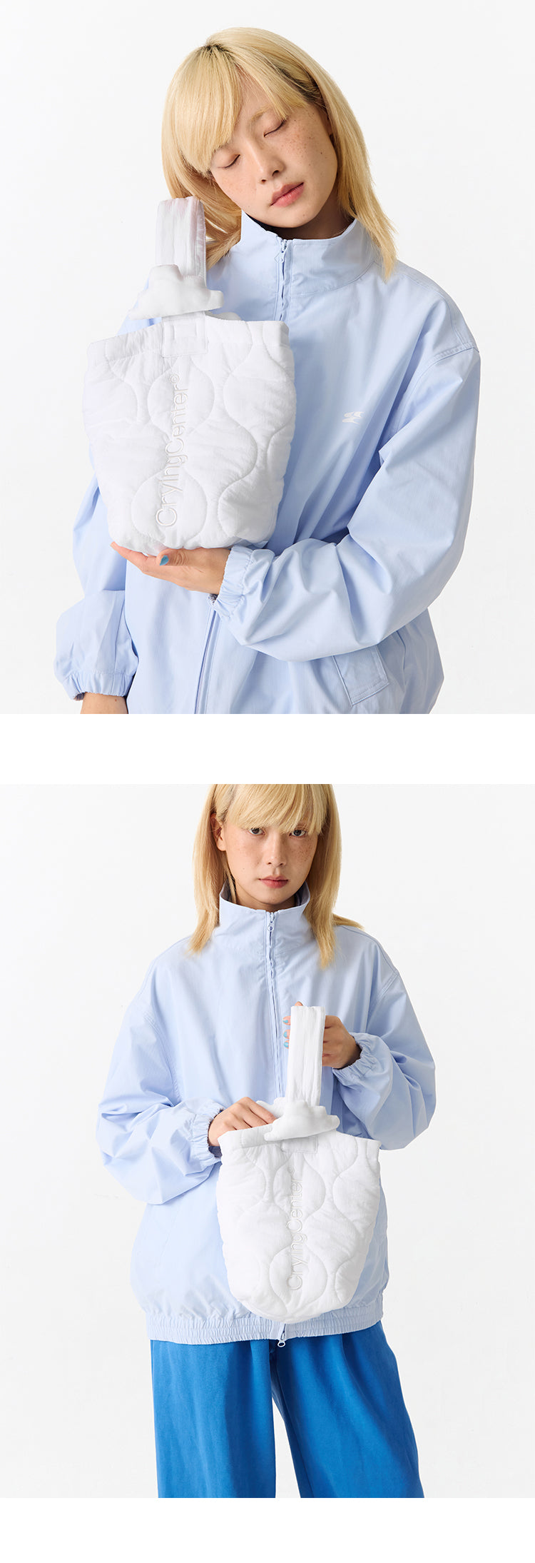 CryingCenter Soft Cloud Tote Crying Center