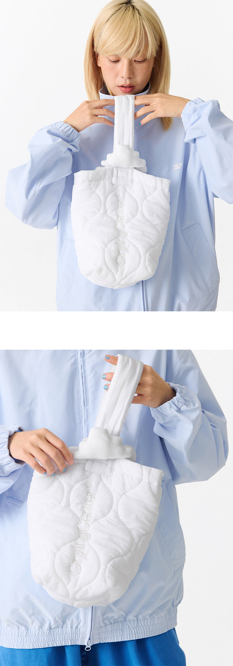 CryingCenter Soft Cloud Tote Crying Center