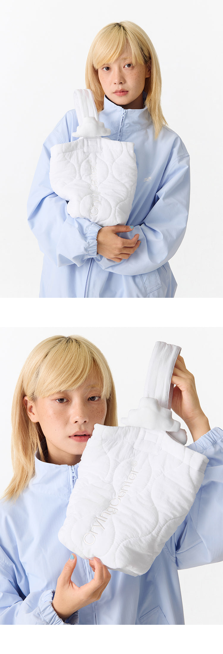 CryingCenter Soft Cloud Tote Crying Center