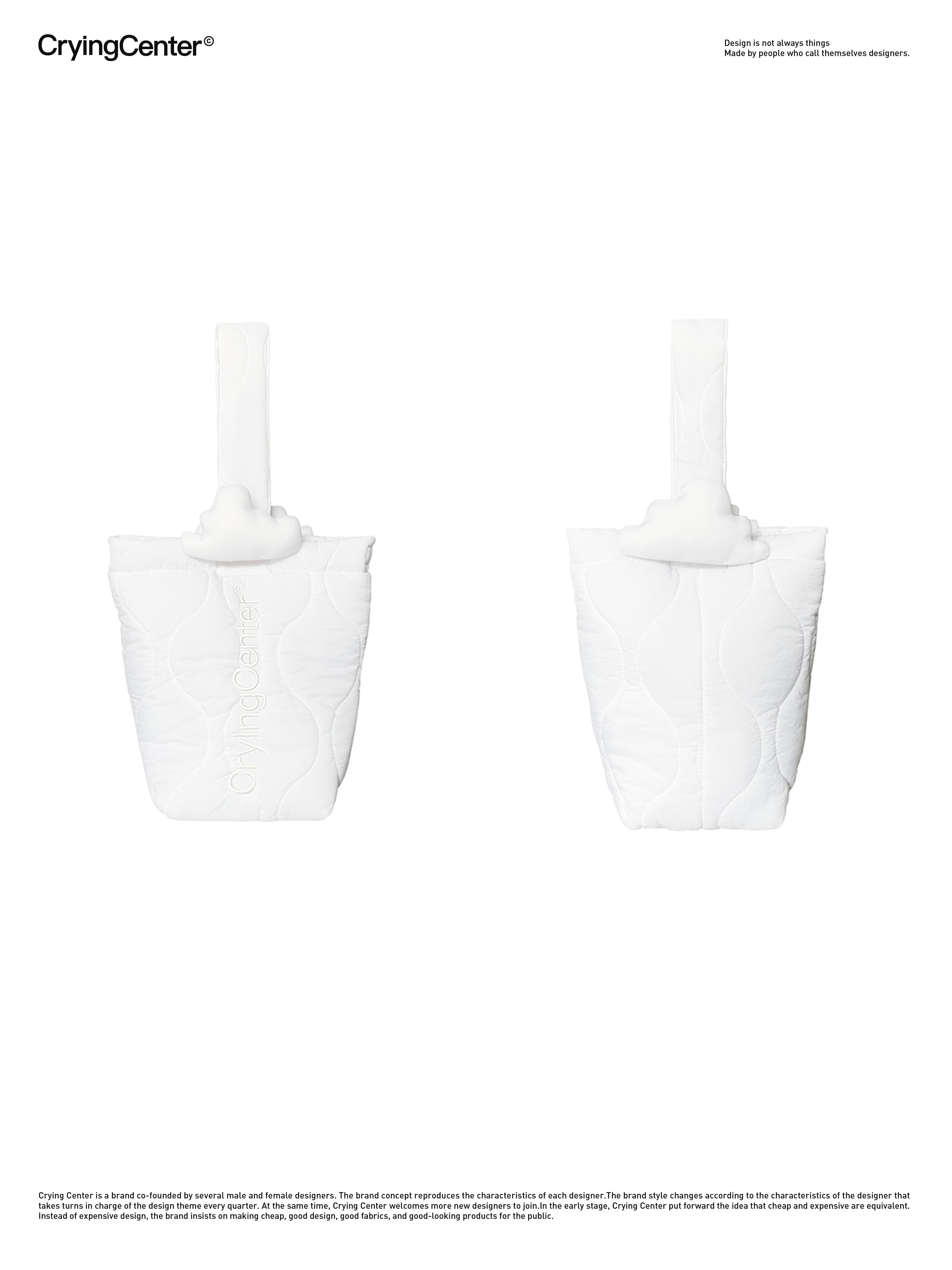 CryingCenter Soft Cloud Tote Crying Center