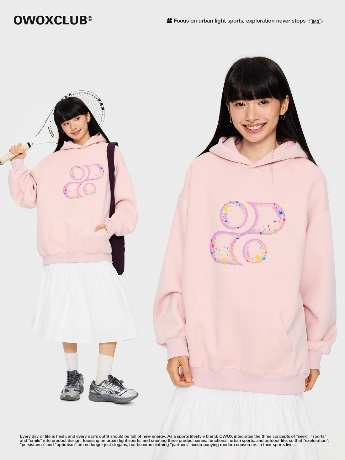 OWOX Bubble Dream Logo Hoodie