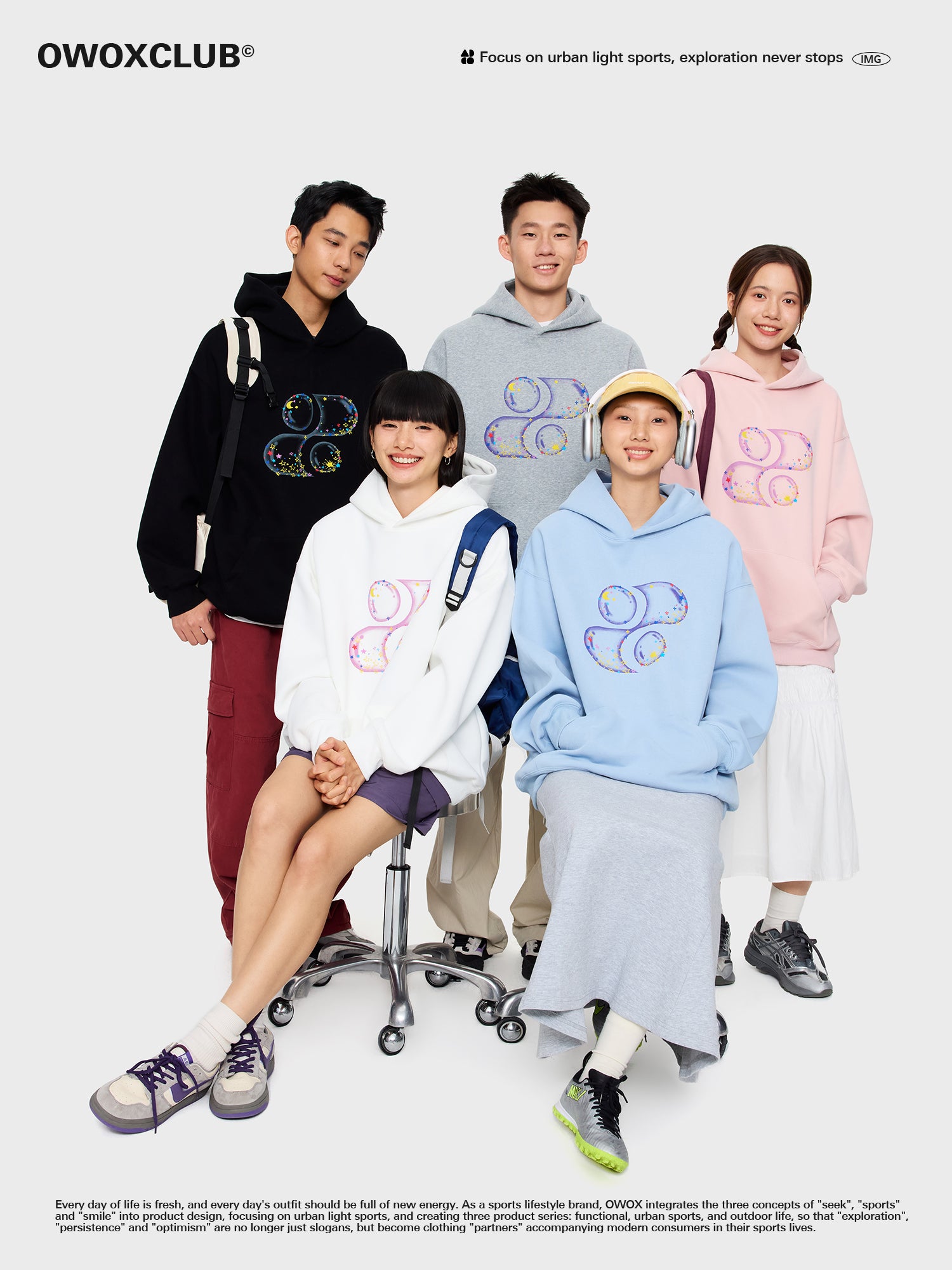 OWOX Bubble Dream Logo Hoodie