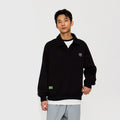 OWOX Loose Polo Neck Sweatshirt