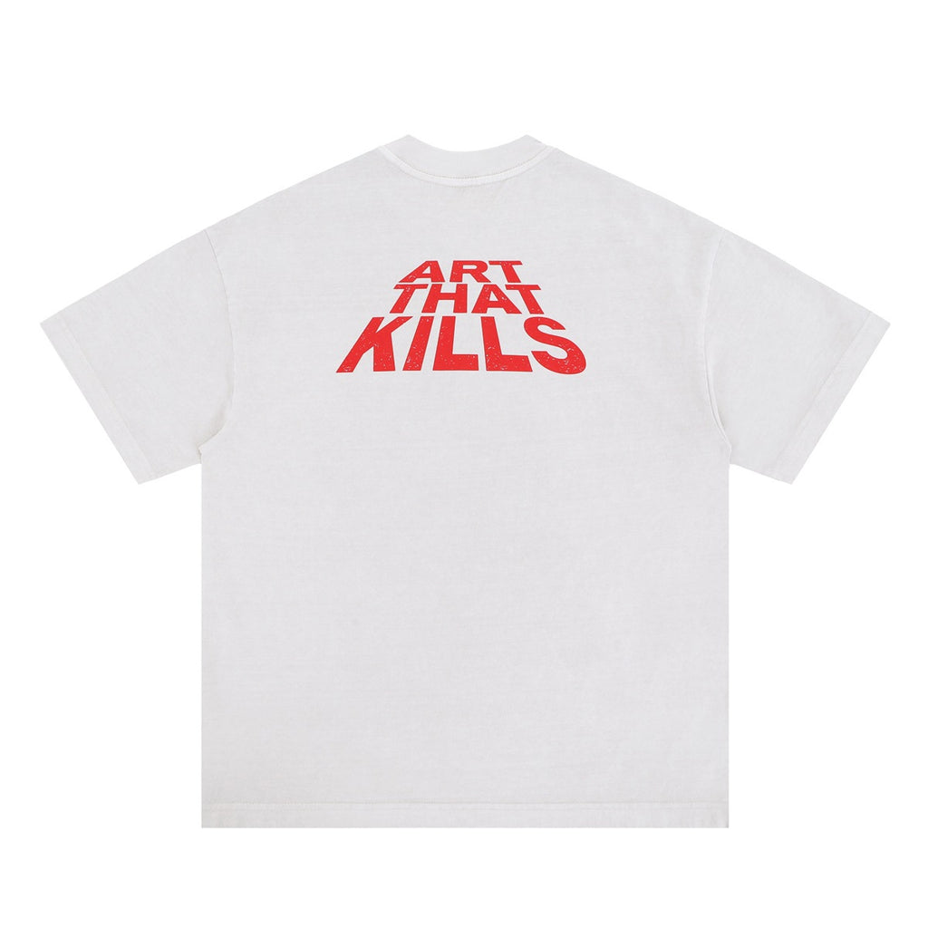 FORGIVNESS ART THAT KILLS Cobra Skull Soldier 100% Cotton Tee