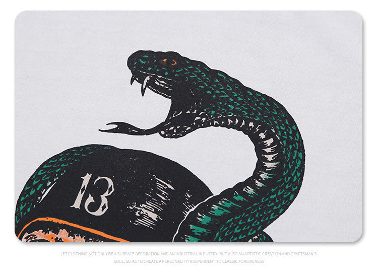 FORGIVNESS ART THAT KILLS Cobra Skull Soldier 100% Cotton Tee