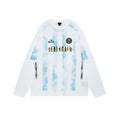 OVDY Jersey Vintage Print Long Sleeve Silk Printed sweatshirt