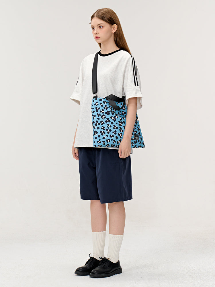 FREEIN leopard print tote bag