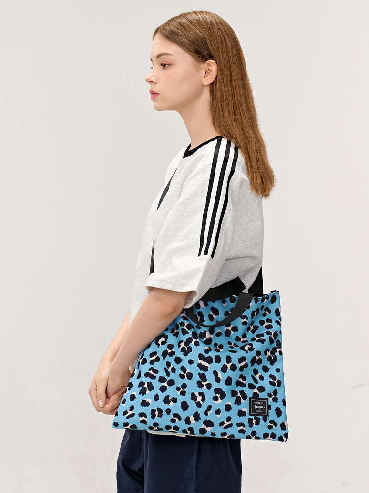 FREEIN leopard print tote bag