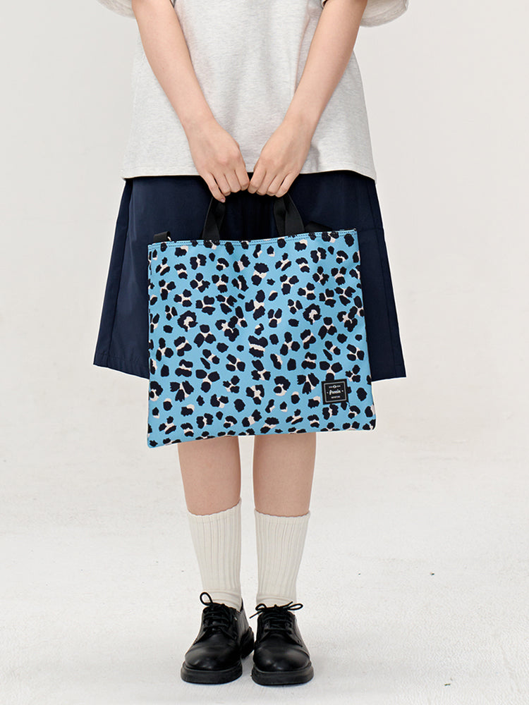 FREEIN leopard print tote bag