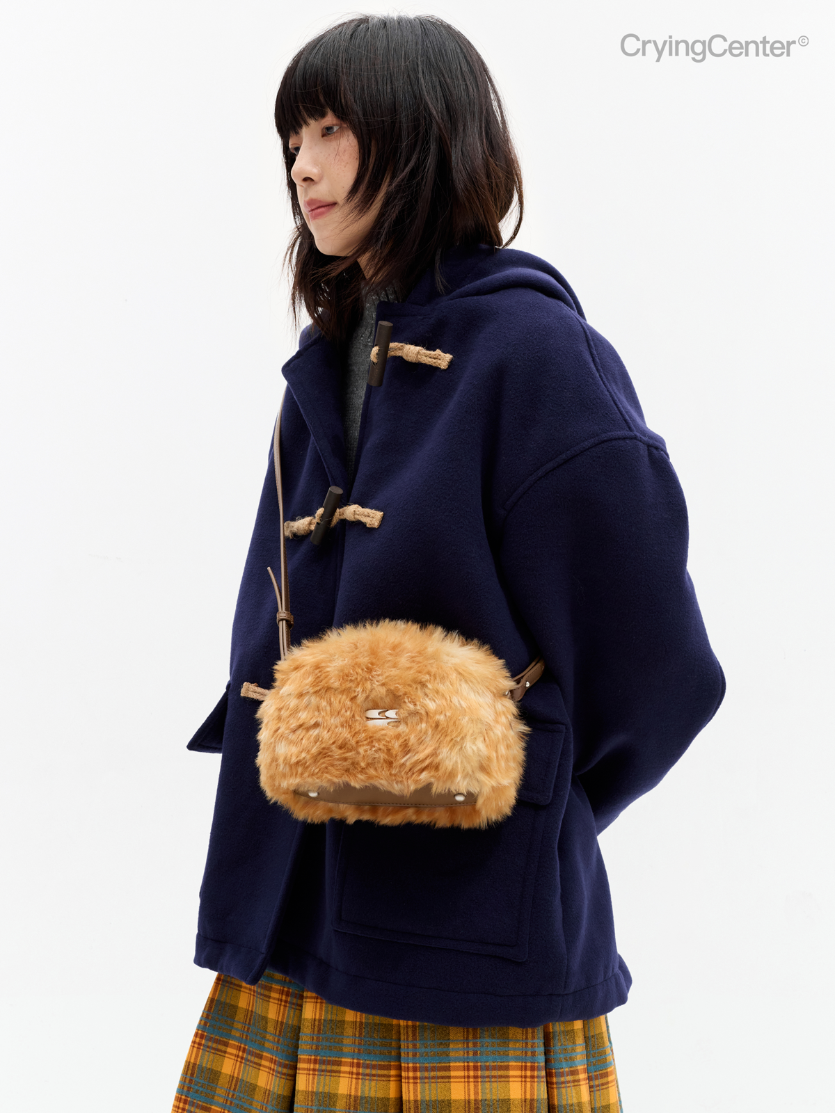 CryingCenter Fawn Fur Boston Packet Crying Center